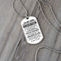 To My Son from Dad - Dog Tag  Personalize at Check Out