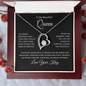 Beautiful Queen - Forever Love Necklace