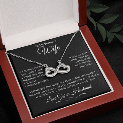 To My Beautiful Wife - Endless Love Necklace
