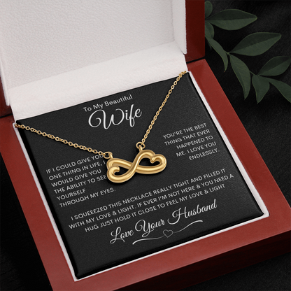 To My Beautiful Wife - Endless Love Necklace