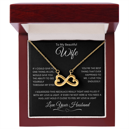 To My Beautiful Wife - Endless Love Necklace
