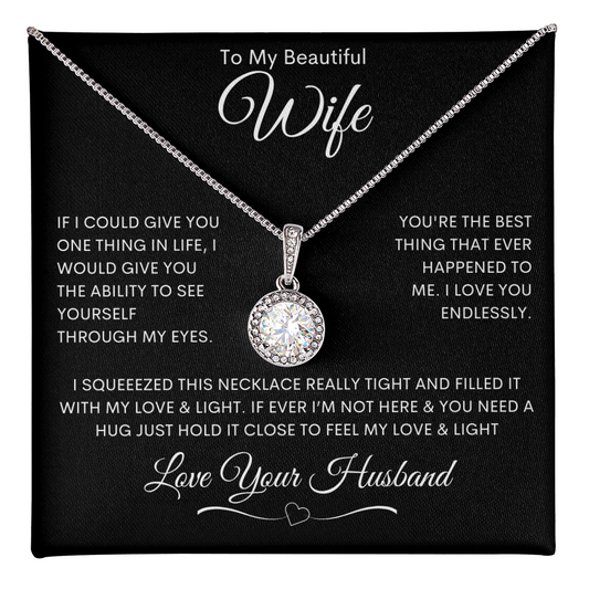To My Beautiful Wife - Eternal Hope Necklace
