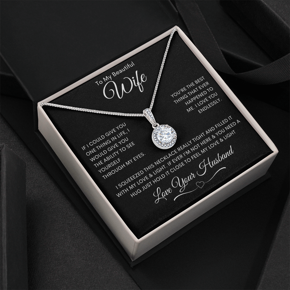 To My Beautiful Wife - Eternal Hope Necklace