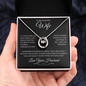 To My Beautiful Wife - Lucky in Love Necklace