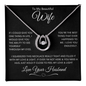 To My Beautiful Wife - Lucky in Love Necklace