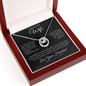 To My Beautiful Wife - Lucky in Love Necklace