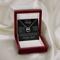 To My Beautiful Wife - Lucky in Love Necklace