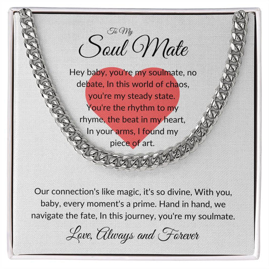 Eternal Heart Cuban Link