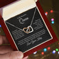 Beautiful Queen - Interlocking  Hearts Necklace