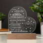Heart Plaque - To My Bestie