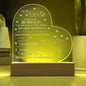 Heart Plaque - To My Bestie