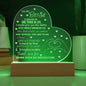 Heart Plaque - To My Bestie