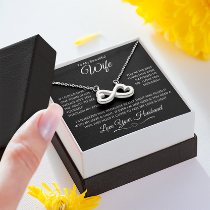 To My Beautiful Wife - Endless Love Necklace