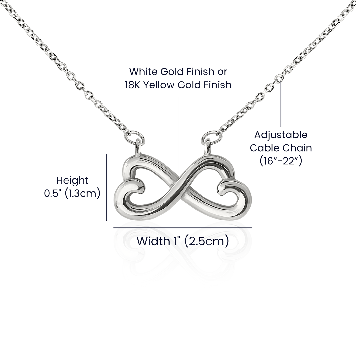To My Beautiful Wife - Endless Love Necklace