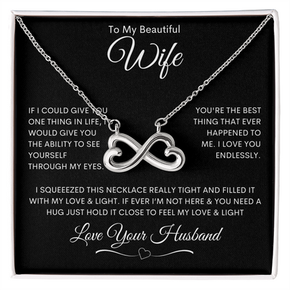 To My Beautiful Wife - Endless Love Necklace