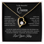 Beautiful Queen - Forever Love Necklace
