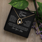 Beautiful Queen - Forever Love Necklace