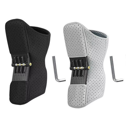 Joint Support Knee Pads Breathable Non-Slip Lift Knee Pads Care Powerful Rebound Spring Force Knee Booster Loaded Knees Brace